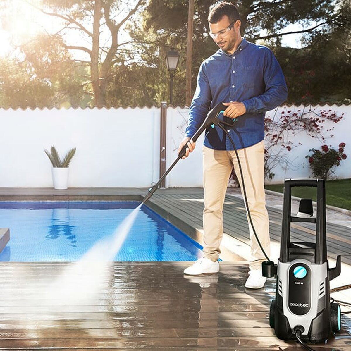 Strålevask Cecotec HidroBoost 1400 EasyMove 1400W 105 bar 408 l/h Svart - Image 7