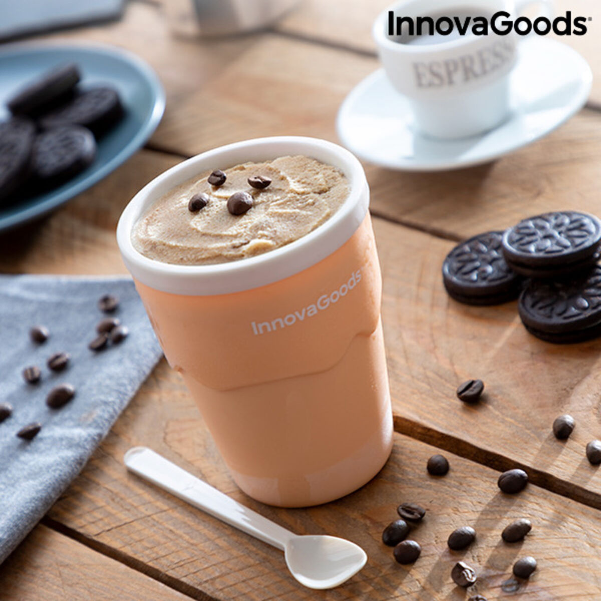 Kopp for Å Lage Iskrem og Slush med Oppskrifter Frulsh InnovaGoods - Image 24