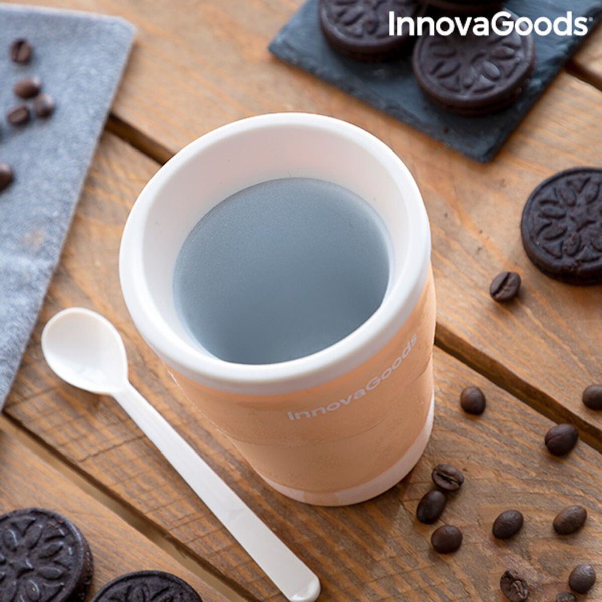 Kopp for Å Lage Iskrem og Slush med Oppskrifter Frulsh InnovaGoods - Image 9