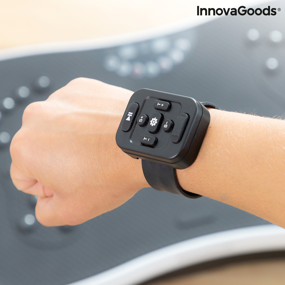 Vibrasjonstreningsplate med tilbehør og treningsguide Vybeform InnovaGoods - Image 30