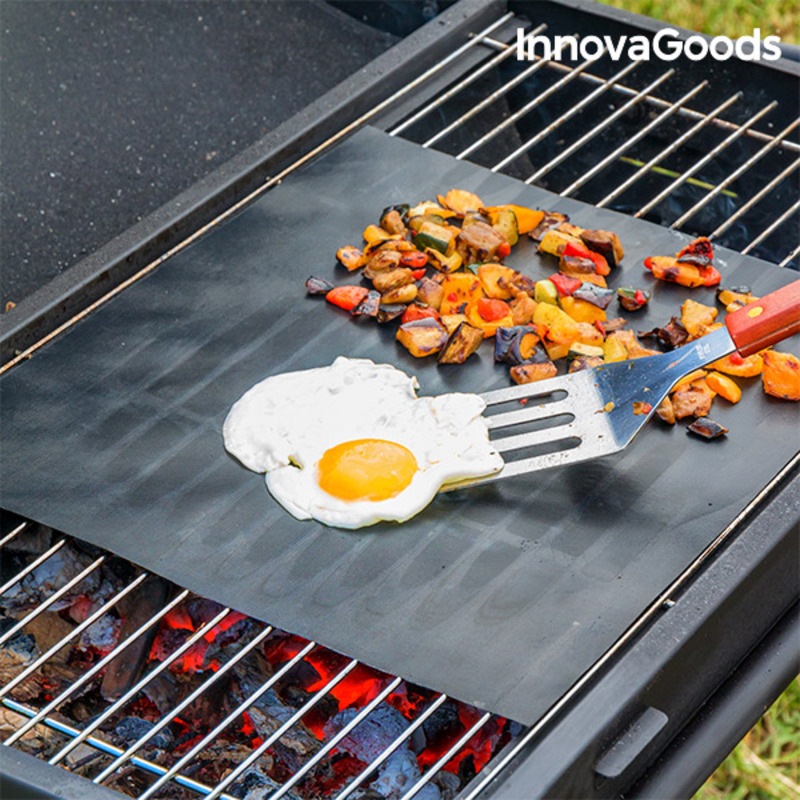Ovn og Grillmatte InnovaGoods 2 enheter