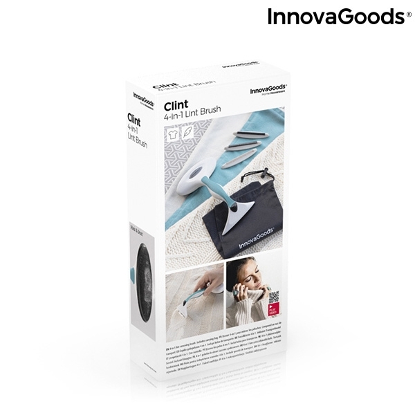 4-i-1 flufffjerningsbørste Clint InnovaGoods - Image 2